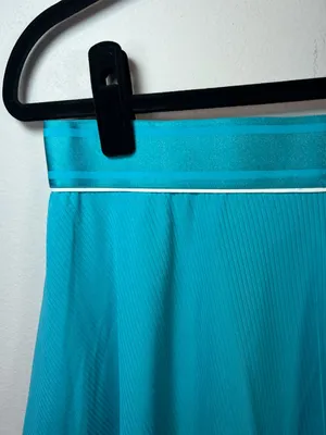 Nike Court Flouncy Tennis Skirt Skort Teal Blue Dri-Fit Shorts Lined Golf NEW XL thumbnail 10