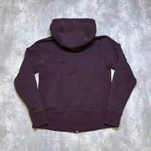 Lululemon Athletica Purple Warmth Scuba Full Zip Hoodie Sweatshirt thumbnail 3