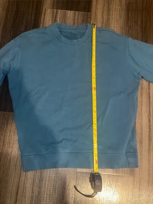 Lululemon Teal/Blue Long-Sleeve Crewneck Sweater thumbnail 10