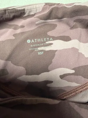 Athleta Girls' Plum Camo High-Rise Leggings thumbnail 8