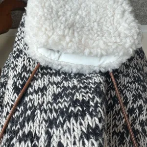 Aerie Sherpa Fleece Crossbody Bag –‎ Cream Shearling Style O/S Boho preppy thumbnail 9