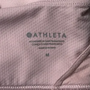 ATHLETA Pink Camo Warrior Longline Sports Bra Size Medium thumbnail 12
