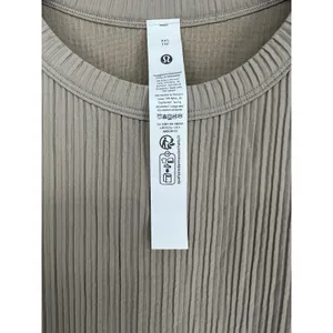 Lululemon Sleeveless Pleated Stretch Maxi Dress Sheer Oak‎ XXS thumbnail 8