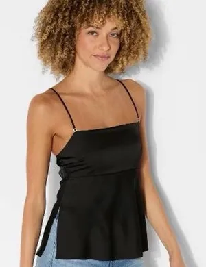 Target Black Satin Top thumbnail 1