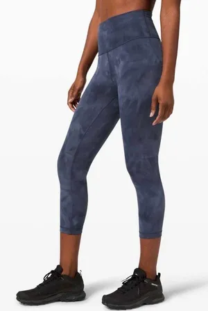 Lululemon Wunder Train High-Rise Crop 21" *Diamond Dye thumbnail 1