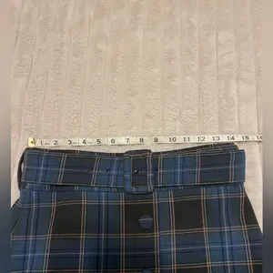 Anthropologie Maeve Bernadette Button-Front Midi Skirt Tartan Plaid thumbnail 6