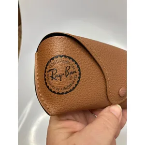 Ray Ban sunglasses‎ case cognac tan brown thumbnail 3