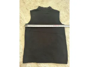 Double D Ranch Black Mock Neck Sleeveless Top XS thumbnail 5