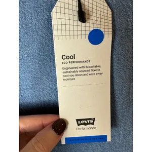 Levis Jeans Women‎ 26 Blue Denim Premium Cool Eco Performance Cargo NWT Retro thumbnail 8