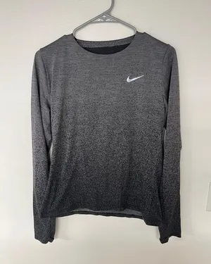 Nike Grey Ombré Long Sleeve thumbnail 1