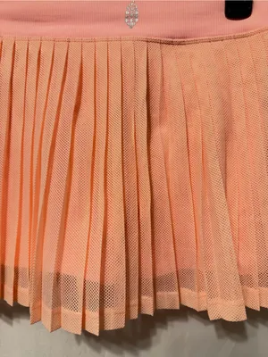 FREE PEOPLE Rally Ruffle Mini Skirt in Pastel Peach Size XS/S NWT thumbnail 7