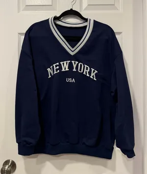 Navy Sweatshirt Blue Size L thumbnail 1