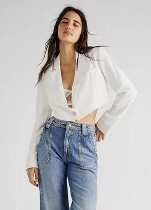Coco Cropped Blazer thumbnail 1
