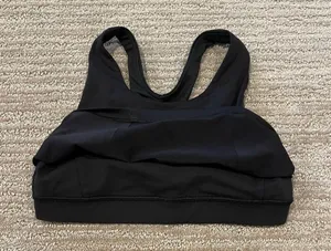 Lululemon Athletica Black Crop Top thumbnail 4