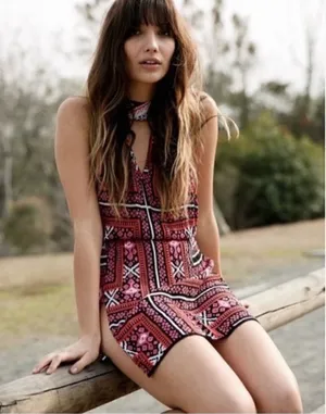 NWT Raga Riviera Maya Mini Dress Medium thumbnail 1