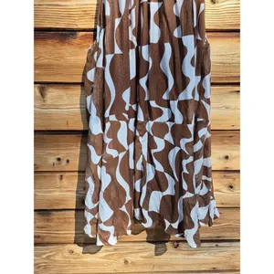 NWT Astr The Label Brown Mariella Halter Maxi Dress Size XS thumbnail 12