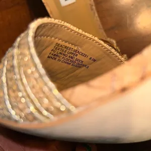 Steve Madden Brown Multi Slip on Block Heel Sandals(Size 8.5M) thumbnail 7