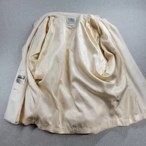 Wellington Fashions Kashmiracle Womens Jacket Coat Size M Cream Fleece Lined thumbnail 5