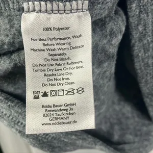 Eddie Bauer Womens Small Quarter Zip Pullover Long Sleeve Gray Athleisure‎ thumbnail 7