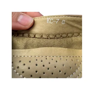 KECOM Women's Floral Textured Casual Brown Embossed Pattern Retro‎ Loafers 8 thumbnail 7