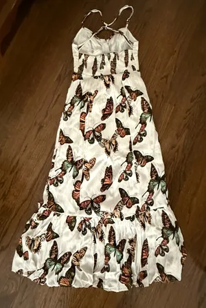 Urban Outfitters Butterfly Maxi Dress thumbnail 3