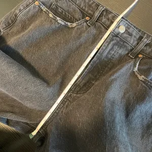 Old Navy Curvy Extra High-Rise Wide Leg Jeans Washed Black Size 12 Stretch Denim thumbnail 10