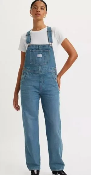 Levi's XL Vintage Denim Overalls Fresh Perspective - Blue X-Large thumbnail 1