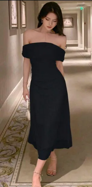 Black Midi Dress thumbnail 1