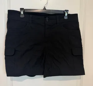 Eddie Bauer Ladies UPF 50+‎ Sun Protection Summer Trail Short Black Size 12 thumbnail 1