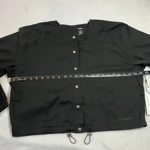 NEW Girlfriend Collective Raquel Snap Front Jacket Size M Athleisure Lightweight thumbnail 9