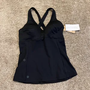 ATHLETA‎ Be bold support tank top NWT SMALL black $69 thumbnail 5
