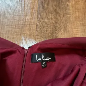 LULU’S Way Of Love Wine Red Off The Shoulder Bodycon Dress thumbnail 4