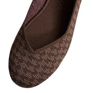 NWOT Rothy’s The Flat Limited Edition Brown Houndstooth Size 5.5 thumbnail 3