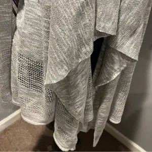 🍒Inc International Concepts Grey Lightweight Cardigan Size Medium🍒 thumbnail 3