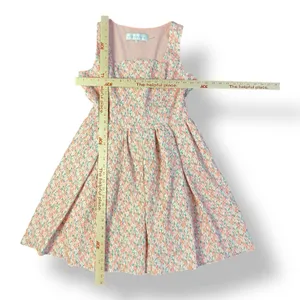 Endless Rose Floral‎ Textured Bow Tie Mini Dress Size M Pink Party thumbnail 3