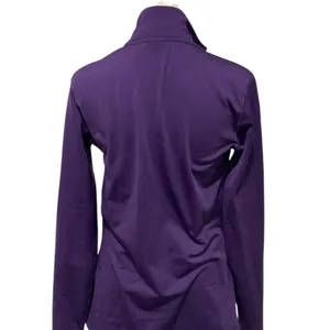 Nike Pro Dri-Fit Women's Deep Purple Zipper Jacket EXCELLENT CONDITION Size L thumbnail 7