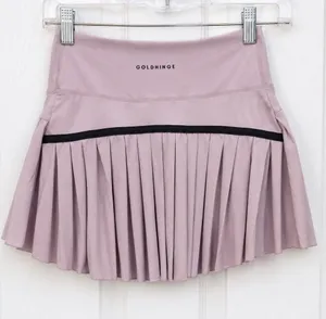 GOLDHINGE Women's Pleated Lavender Tennis Skirt M thumbnail 1