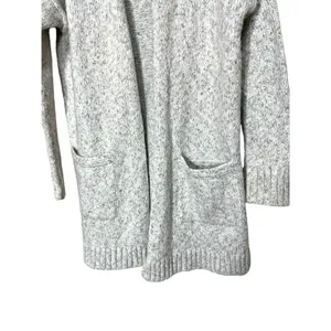 Abercrombie & Fitch Heather‎ Gray Knit Cardigan Size XS thumbnail 3
