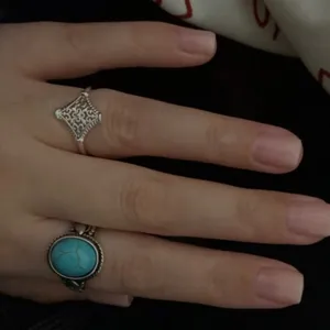 Boutique NEW 14k White Gold Plated Cut‎ Out Filigree Hollow Flower Ring, Size 7 thumbnail 5