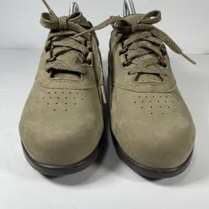 SAS Mephisto Free Time Women's Shoes Size 8 M Taupe Nubuck Leather Walking thumbnail 3