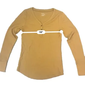 VTG 90s Y2K Henley Top Med ASO TV‎ Elena Gilbert Bella Swan Vamp Fairy Grunge thumbnail 3
