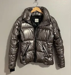 SAM. Freestyle Down Puffer Jacket in Gunmetal size Small (S) thumbnail 4