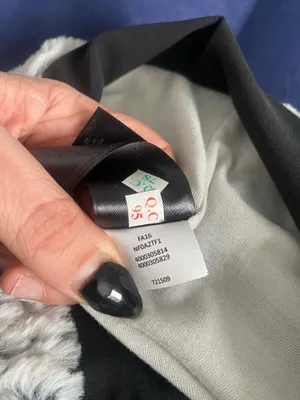 The North Face Furlander Faux Fur Hooded Gray Vest Medium thumbnail 7