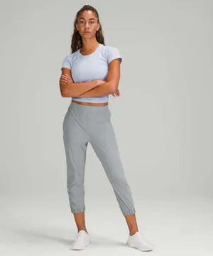 Lululemon Adapted State High-Rise Jogger Crop 23” Inseam Rhino Grey thumbnail 2