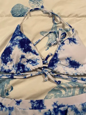 SheIn ruffle bathing suit thumbnail 2