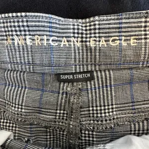 American Eagle Super Stretch High Rise‎ Mini Skirt Plaid Academia Quiet Luxury thumbnail 6