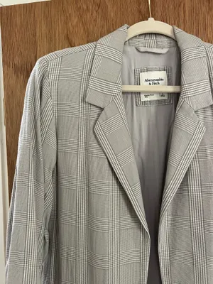 Abercrombie and fitch casual plaid blazer thumbnail 1
