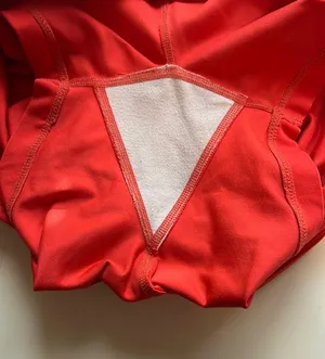 Nike Women’s Red Lounge Shorts thumbnail 4