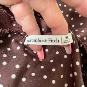 Abercrombie & Fitch Brown Polka Dot Bodysuit size M thumbnail 5