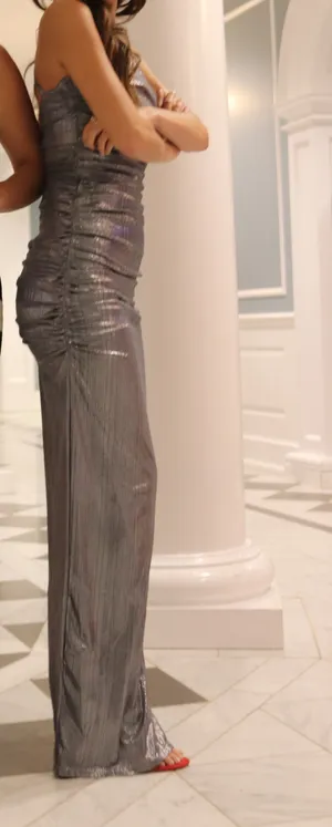 Maxi Gray Dress Size XS thumbnail 2